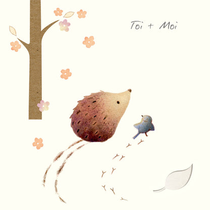 "You and Me" - Hedgehog and Bird