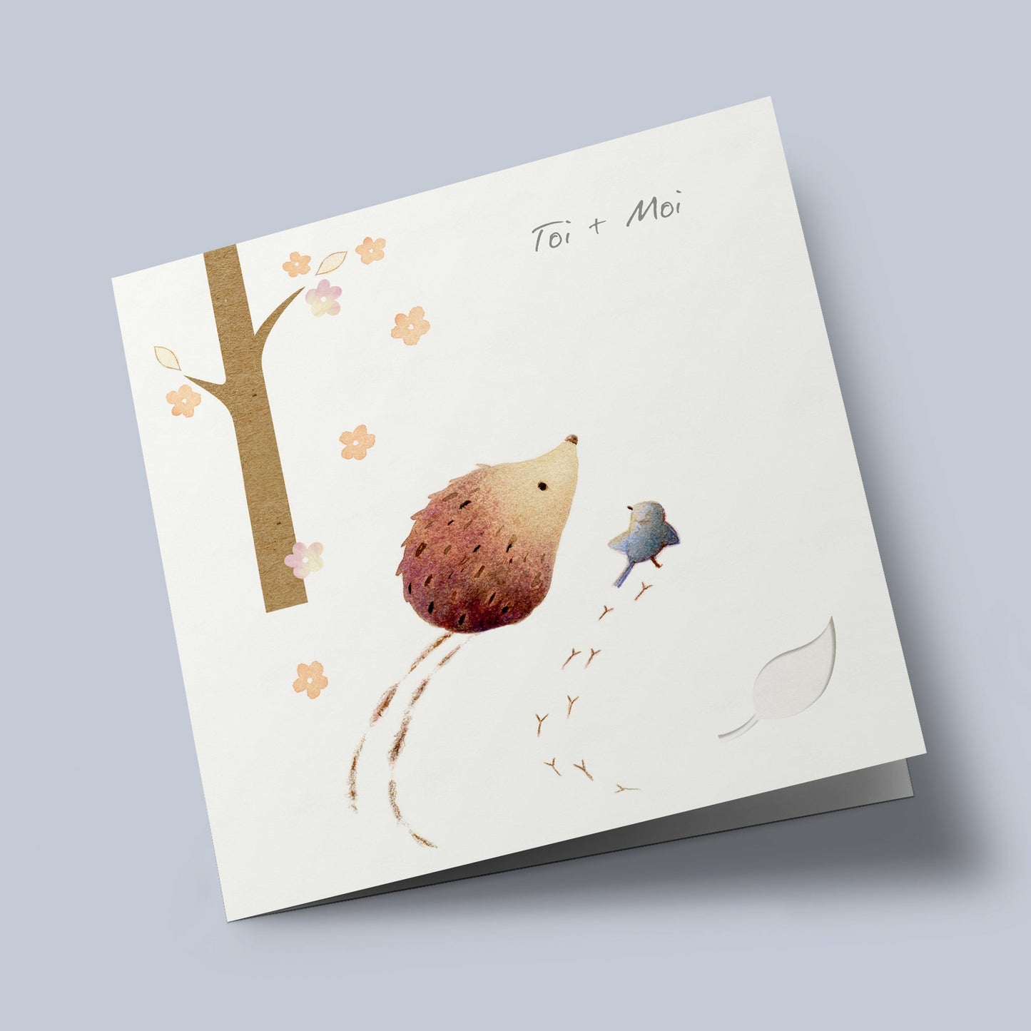 "You and Me" - Hedgehog and Bird