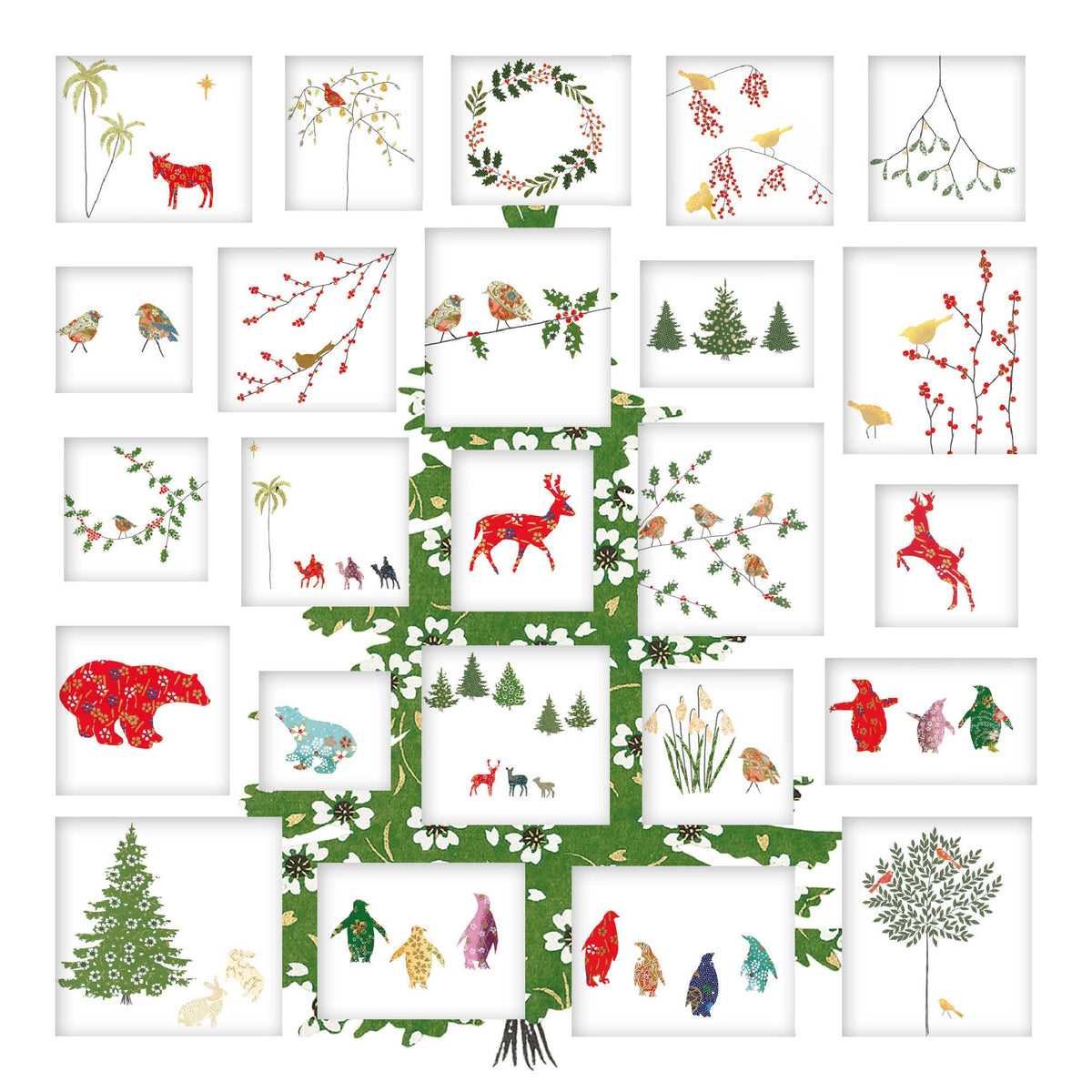 Carte calendrier de l'Avent - Eloise Hall