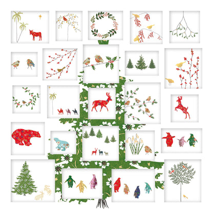 Carte calendrier de l'Avent - Eloise Hall