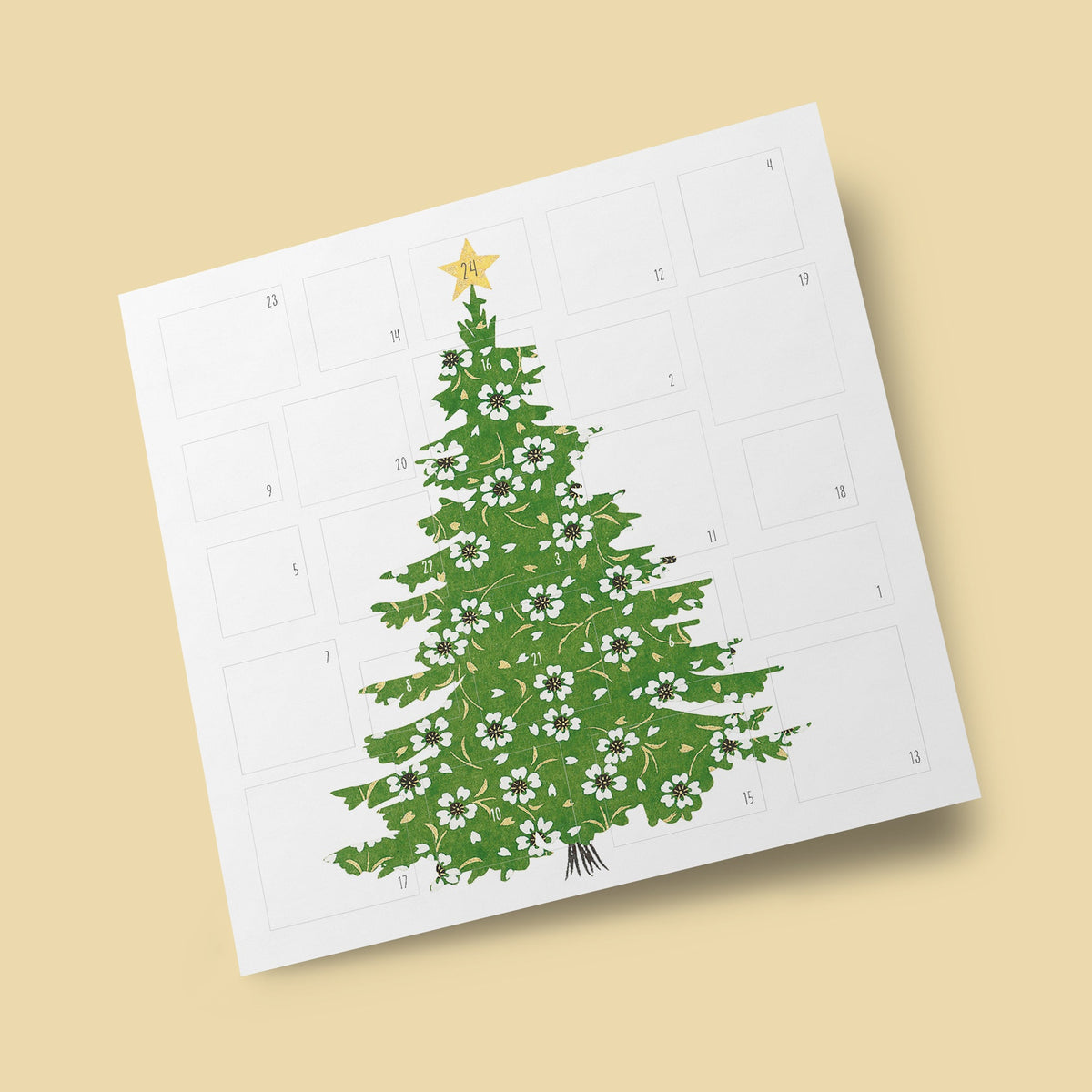 Carte calendrier de l'Avent - Eloise Hall