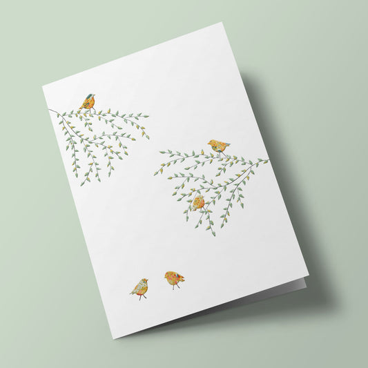 Les Voeux d'Eloise - oiseaux sur branches