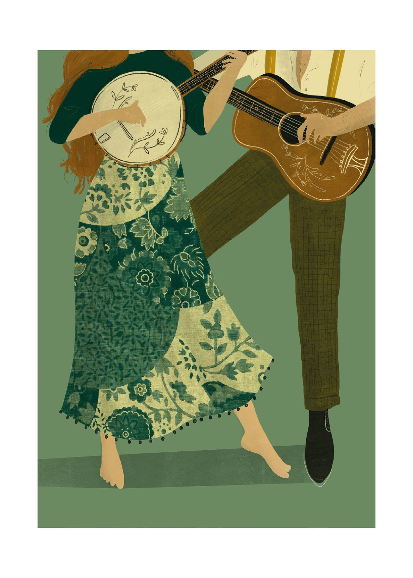 Une face de "Let's Dance" par Emy Lou Holmes