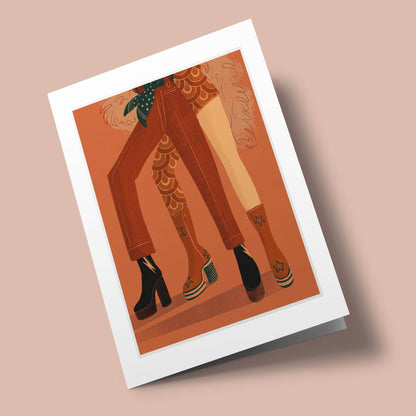 Let's Dance - Glam Rock Dancing Legs