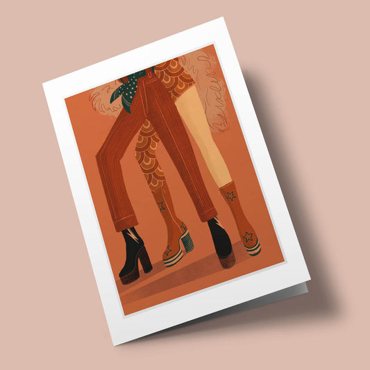Let's Dance - Glam Rock Dancing Legs