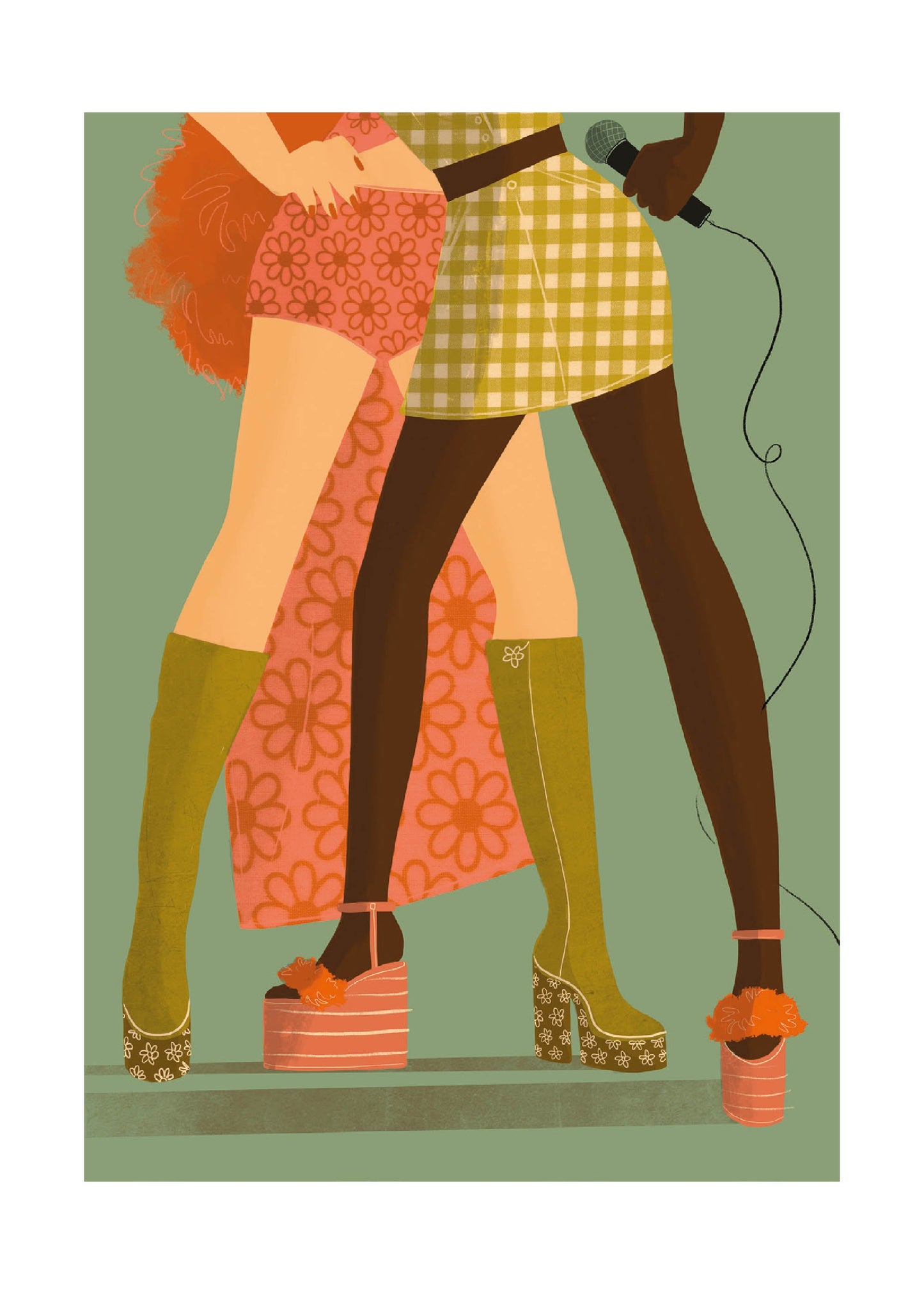 Une face de "Let's Dance" par Emy Lou Holmes