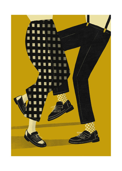Une face de "Let's Dance" par Emy Lou Holmes