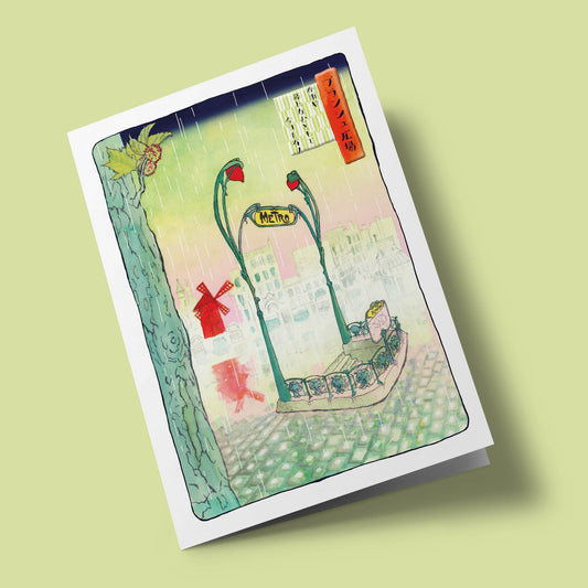 Haïku à Paris - Place Blanche