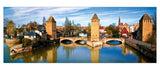 Carte panoramique - les ponts couverts, Strasbourg