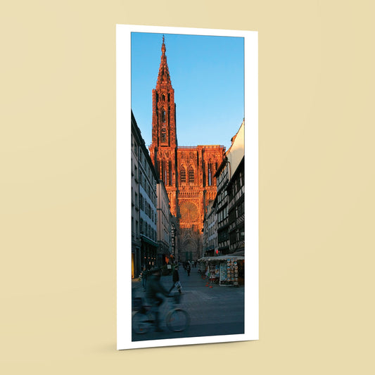 Carte panoramique - cathédrale, Strasbourg