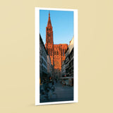 Panoramic card - Strasbourg, the cathedral