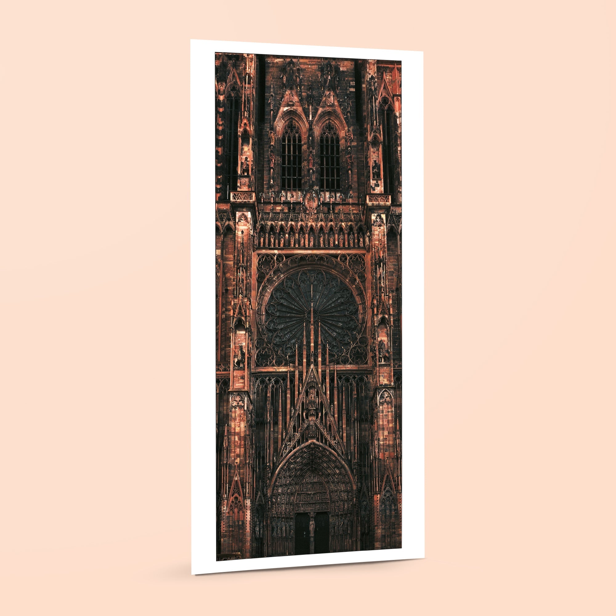 Panoramic card - Strasbourg, the cathedral