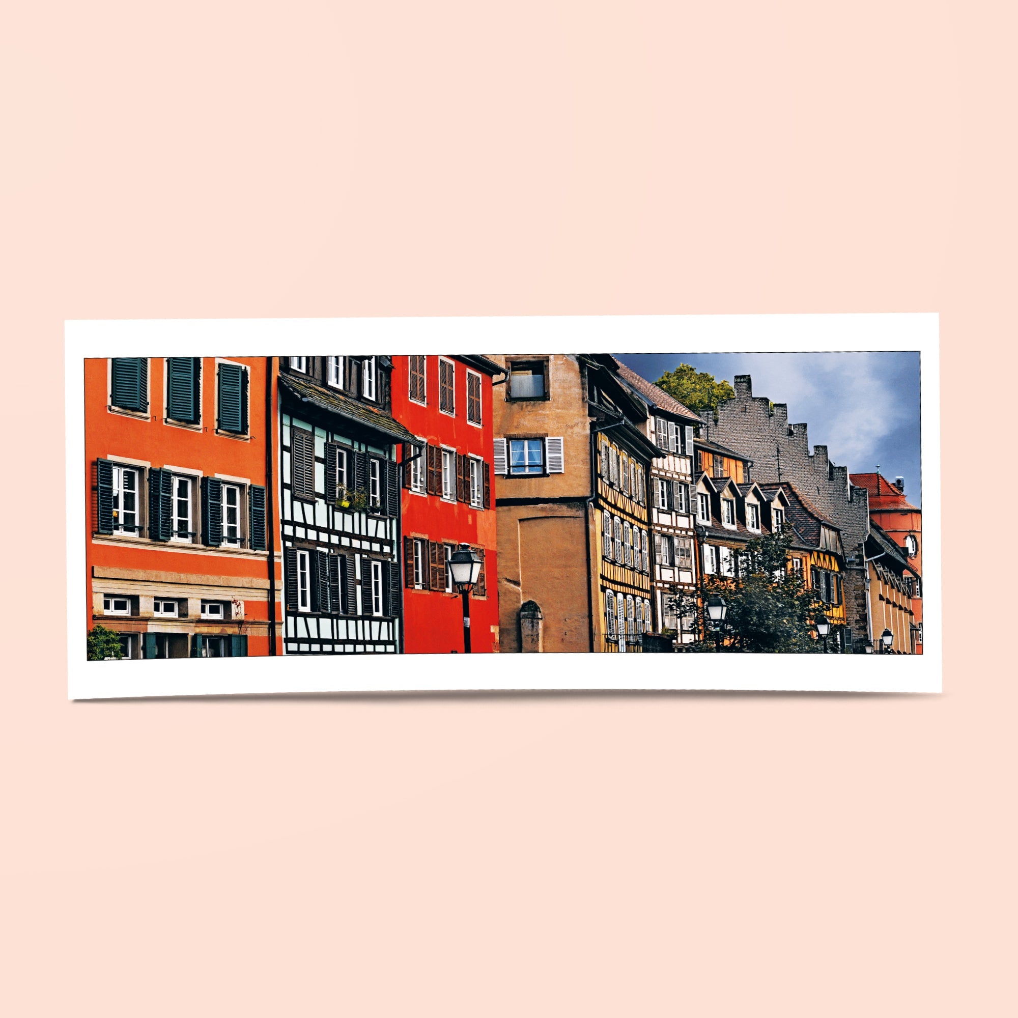 Carte panoramique - Alsace, Strasbourg