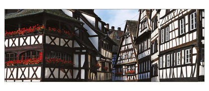Carte panoramique - Alsace, Strasbourg