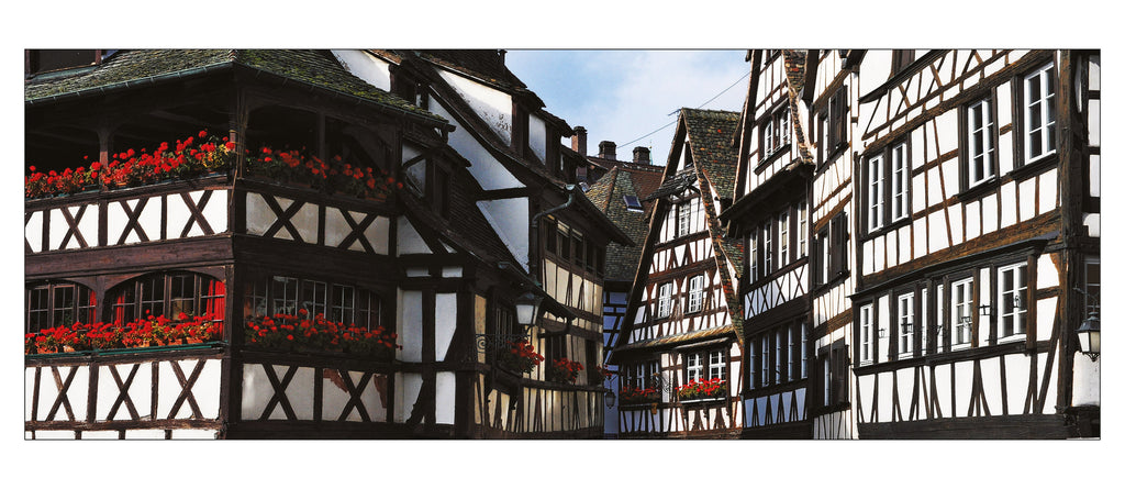 Panoramic card - Alsace, Strasbourg