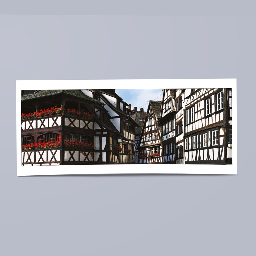 Carte panoramique - Alsace, Strasbourg
