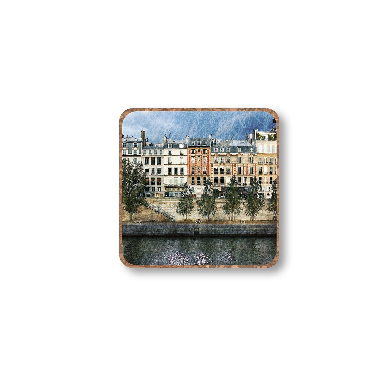 Une face de "Paris Mon Aimant" par divers artistes