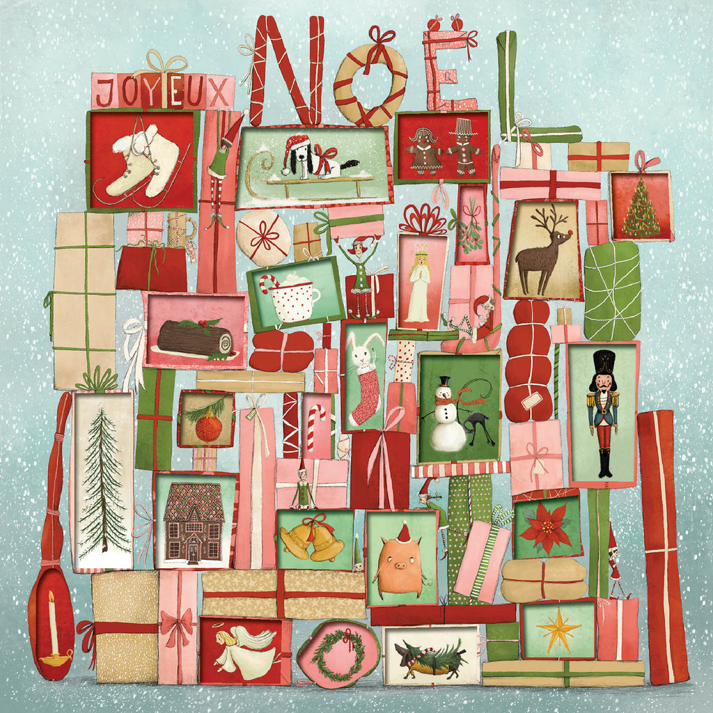 Advent calendar card - Maja Lindberg