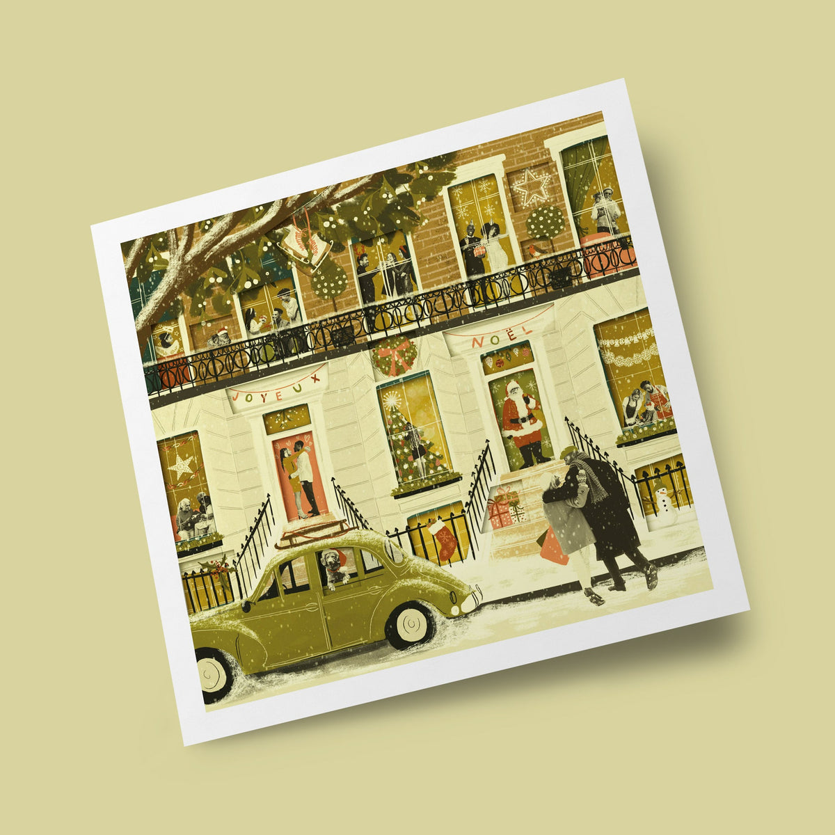 Carte calendrier de l'Avent - Emy Lou Holmes