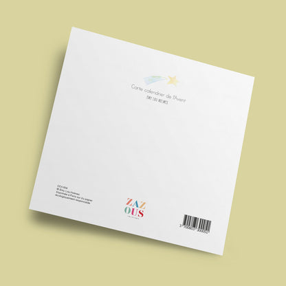 Carte calendrier de l'Avent - Emy Lou Holmes