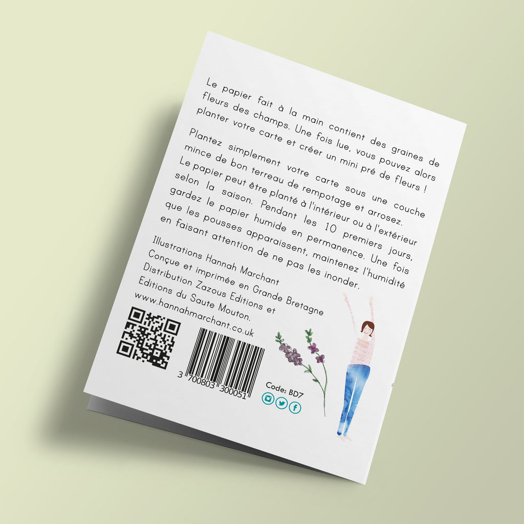 Robin - Plantable Card