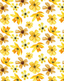 Carte à planter - Fleurs jaune