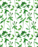 Feuillage vert - carte à planter