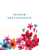 Vibrant Birthday Flowers - Plantable Card