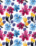 Brightly Coloured Flowers - Plantable Card
