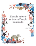 In Nature Lies the Hope of the World - Plantable Card