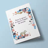In Nature Lies the Hope of the World - Plantable Card