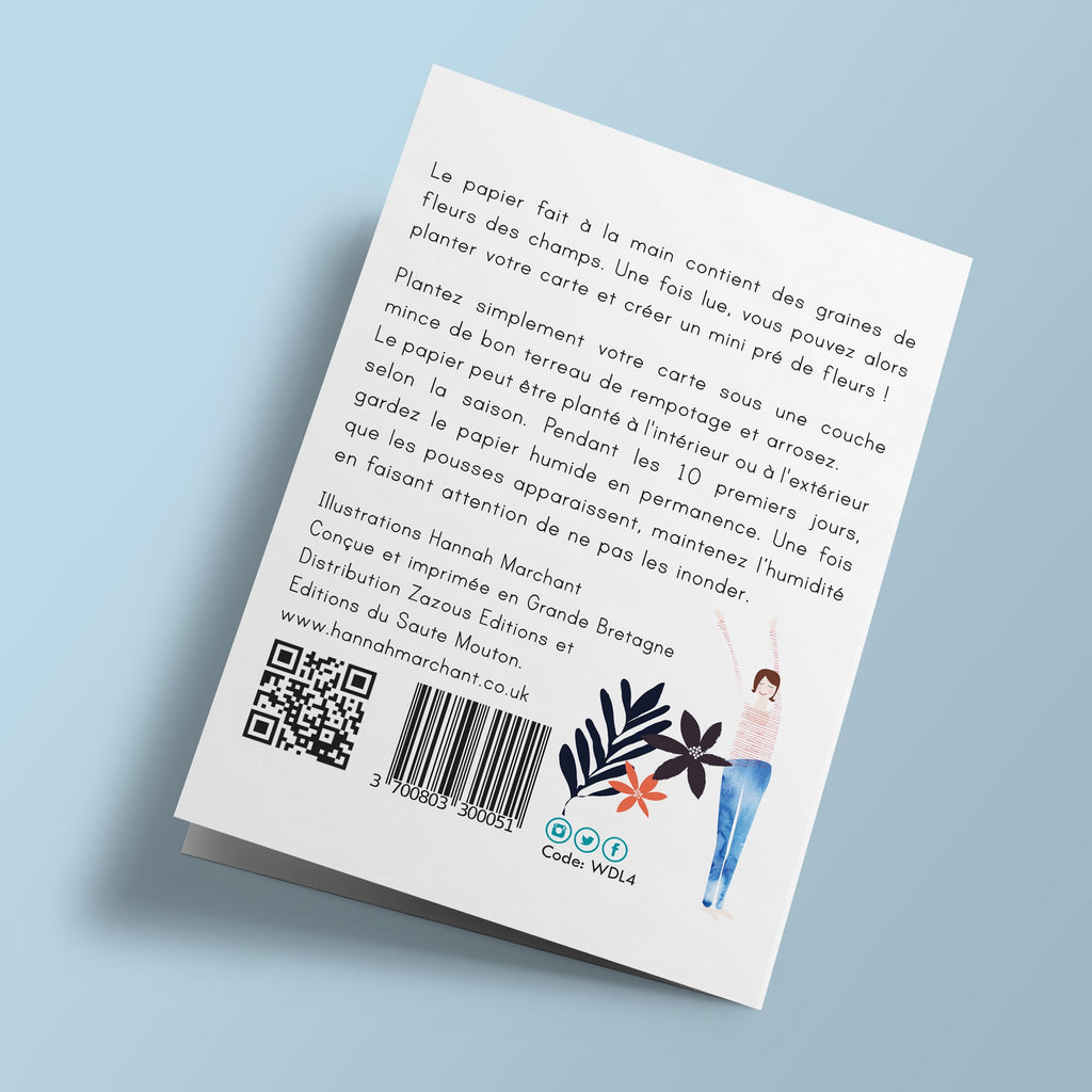 In Nature Lies the Hope of the World - Plantable Card