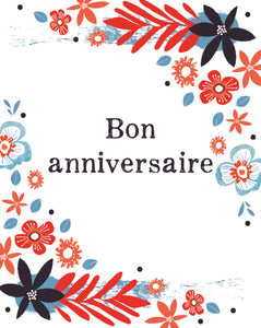 Bon Anniversaire' - Plantable Card