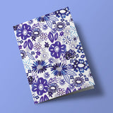 Carte à planter - Fleurs bleues
