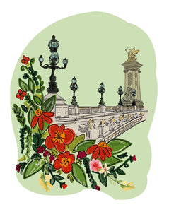 Carte à planter - Paris, Pont Alexandre III