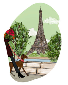 Plantable Paris - Walk in front of the Eiffel Tower