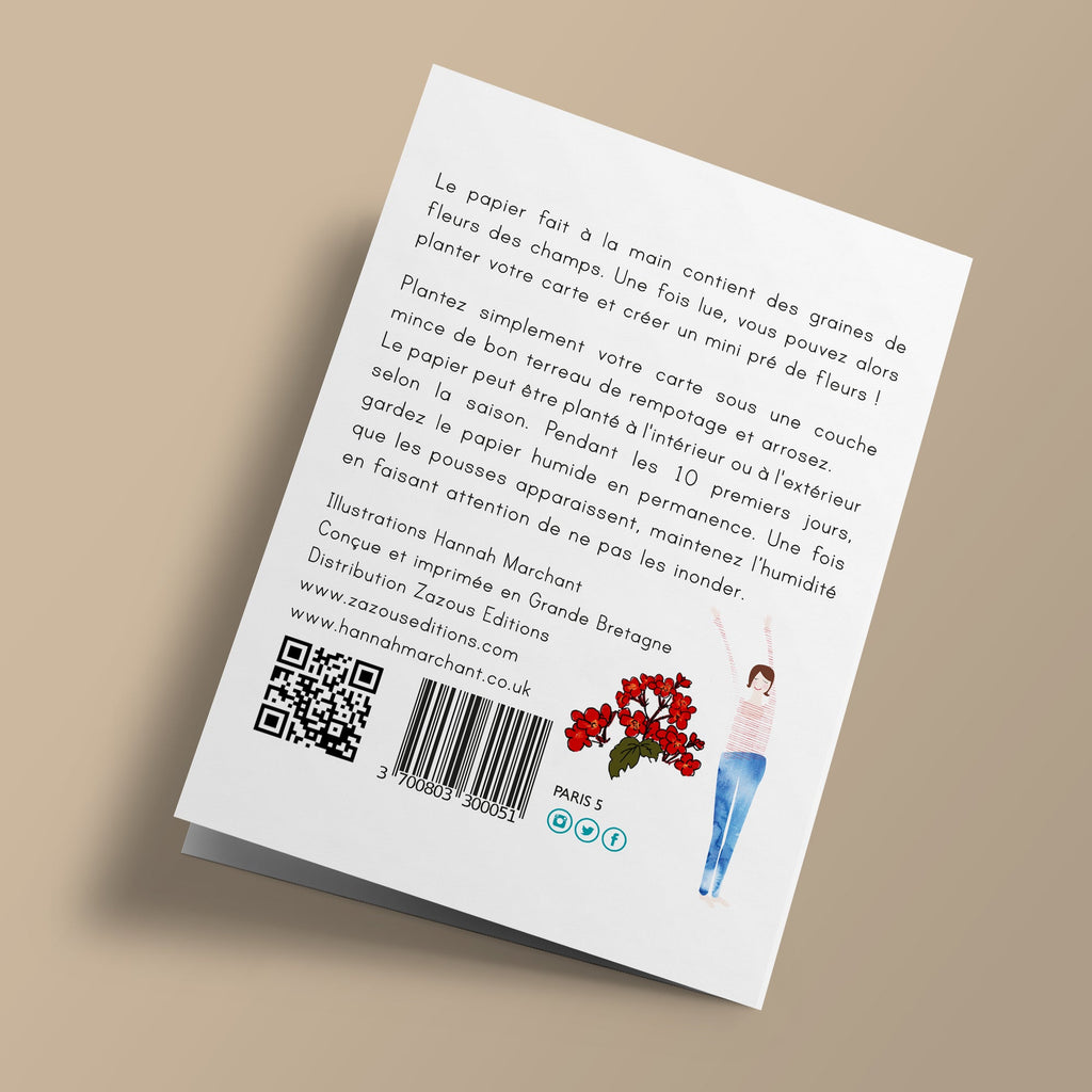 Place de la Concorde - Plantable Card