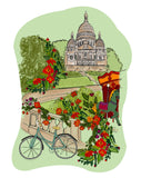 Carte à planter - Paris, Sacré-Cœur et vélo