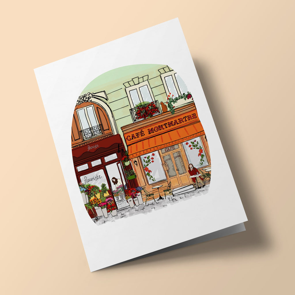 Café Montmartre - Plantable Card