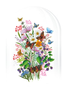 Secret Garden - butterflies under a glass bell