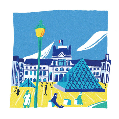 Une face de "Paris Recto Verso" par Marjolaine Gonet