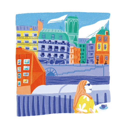 Une face de "Paris Recto Verso" par Marjolaine Gonet