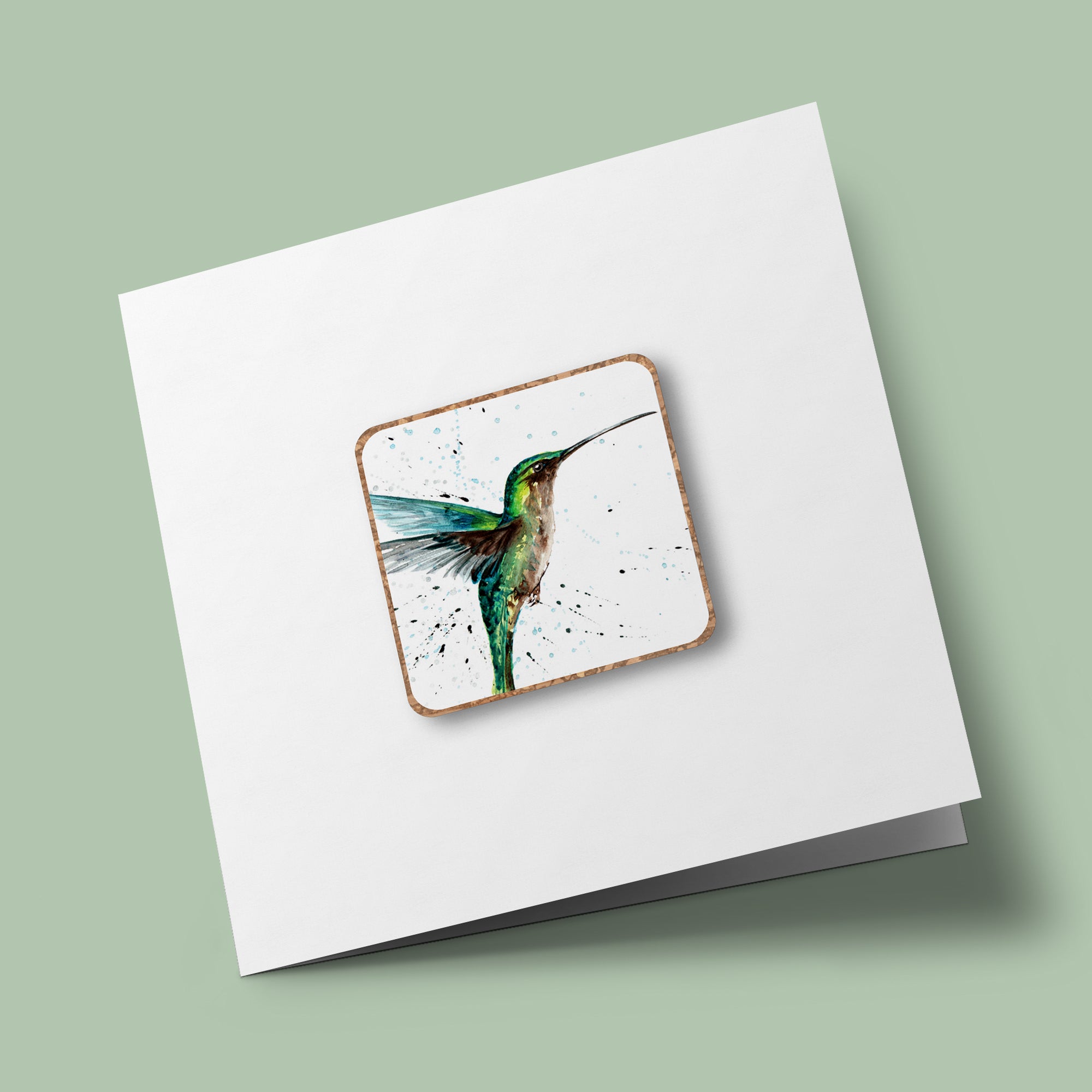 Animal Magnets - Green Hummingbird