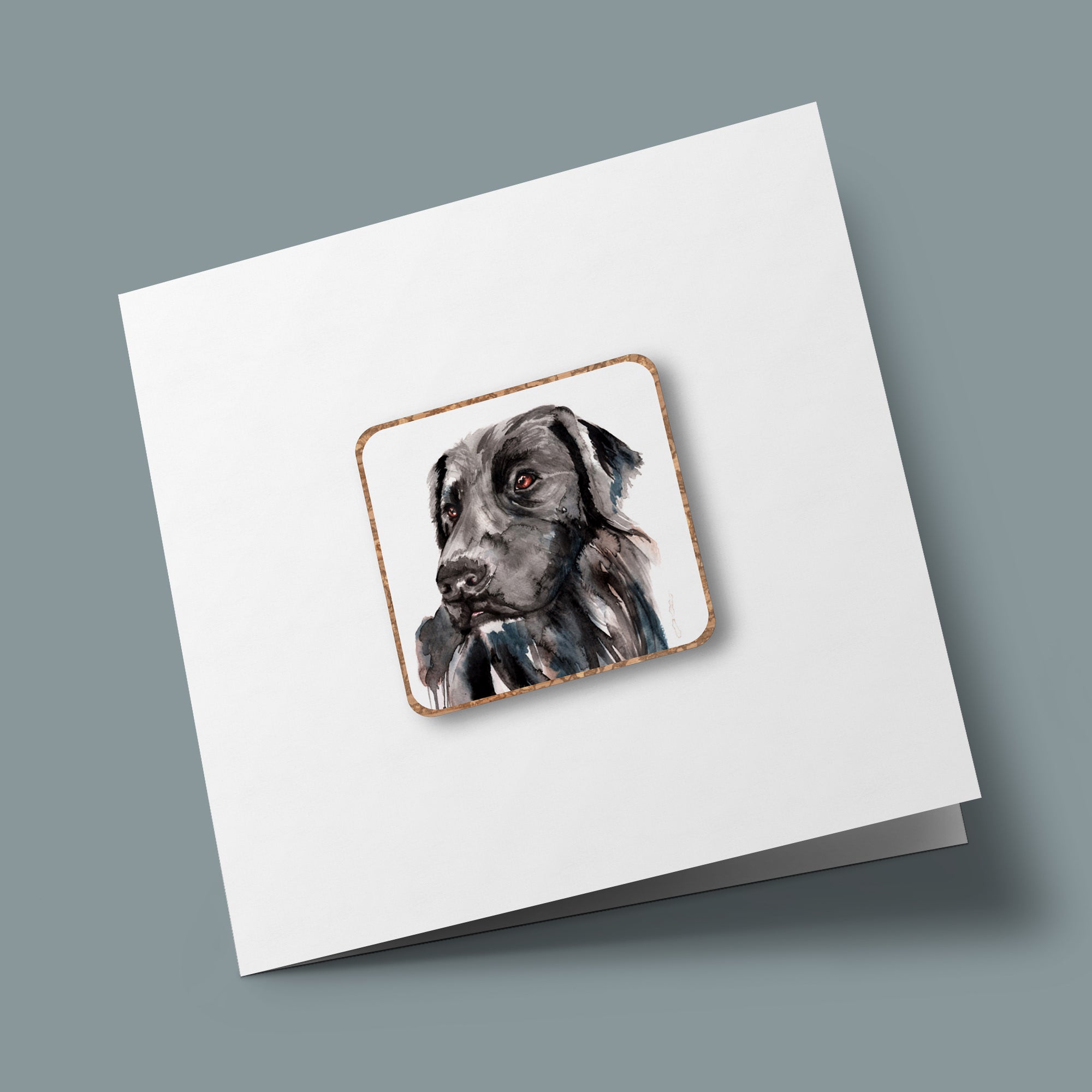 Animal Magnets - Black Labrador