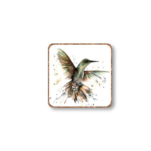Animaux Aimants - Colibri Marron et Vert