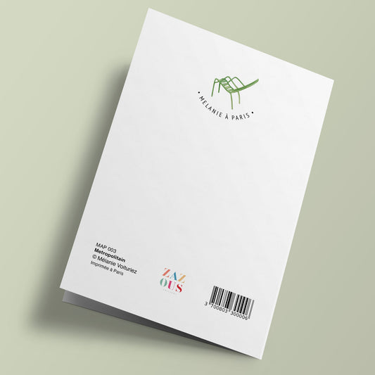 Mélanie à Paris - Métropolitain