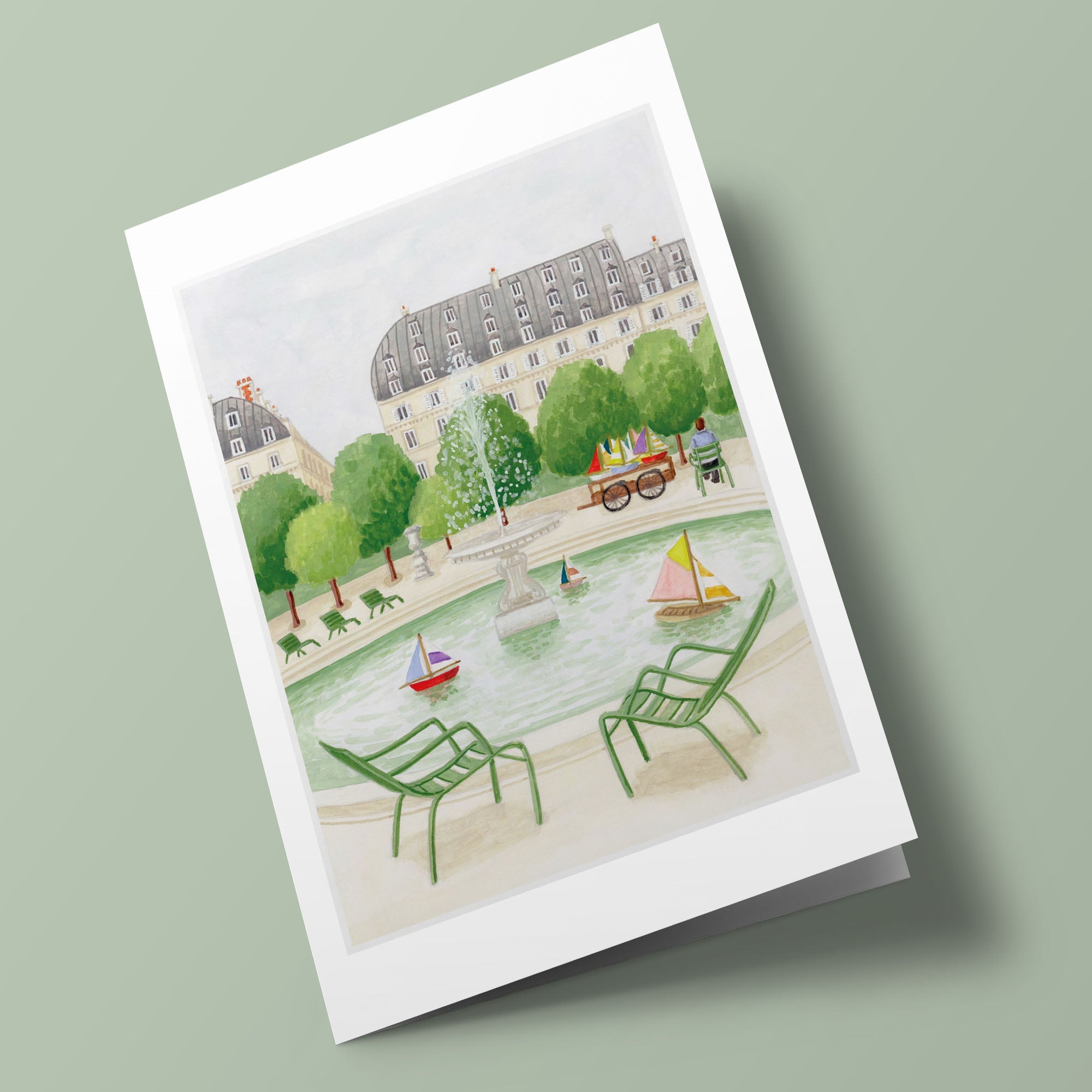 Mélanie à Paris - Jardin de Luxembourg