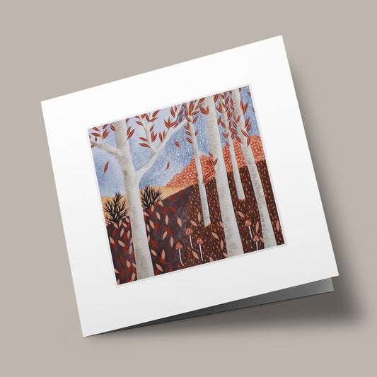 Sensitive Nature - A Windy Autumn Day in the Woods