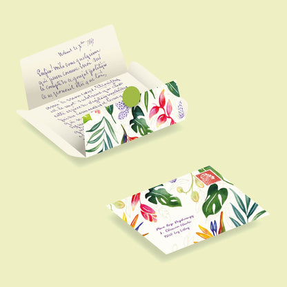 Billet doux tropical