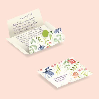 Billet doux romantique